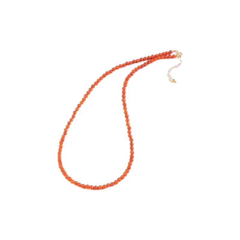 Cuizu Southern Red Agate Necklaces Women's-0