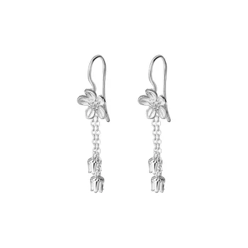 Xuanman 999 Fine Silver Earrings Women's