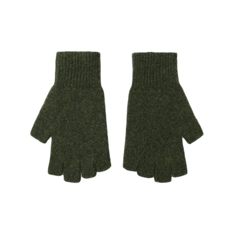 ZARA Wool Knit Gloves Women's Multicolor-1