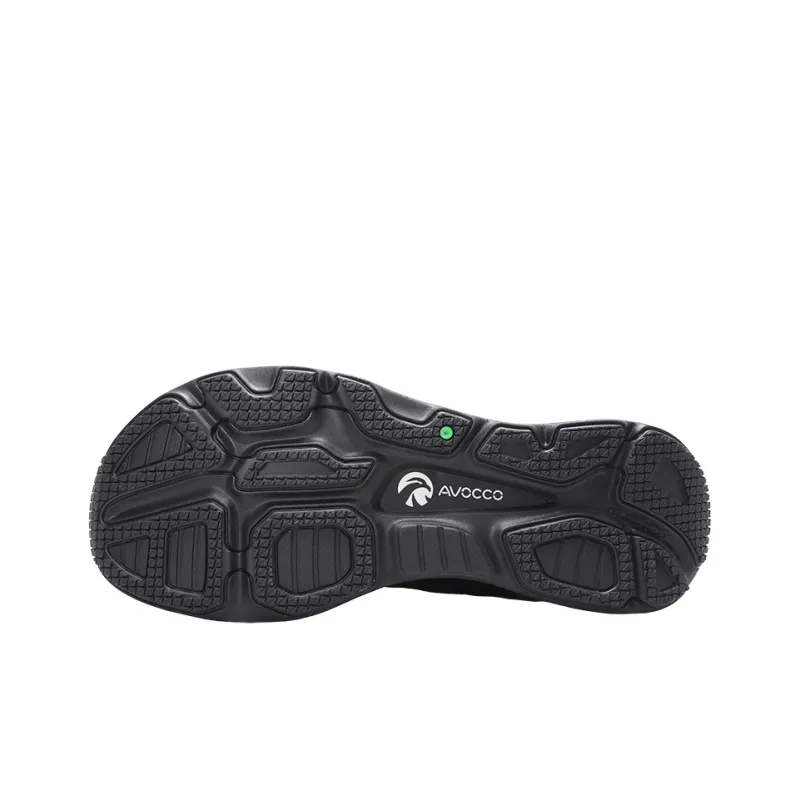 AVOCCO Life Cushioned Waterproof And Breathable Mid Top Outdoor Shoes Men's Black-1