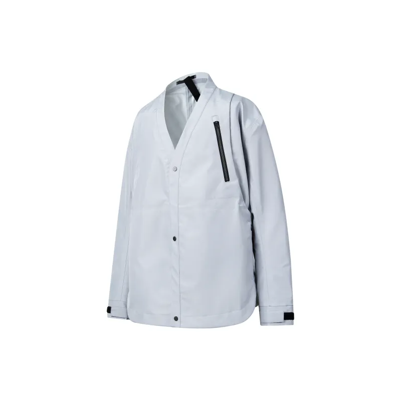 Whyworks Jackets Unisex Light Gray-1