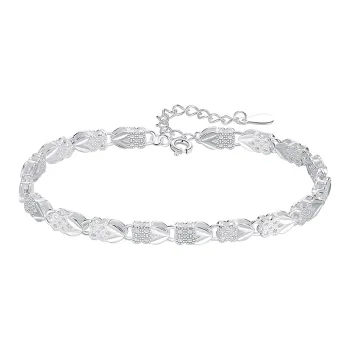 SINO GEM 999 Fine Silver Bracelets Women's
