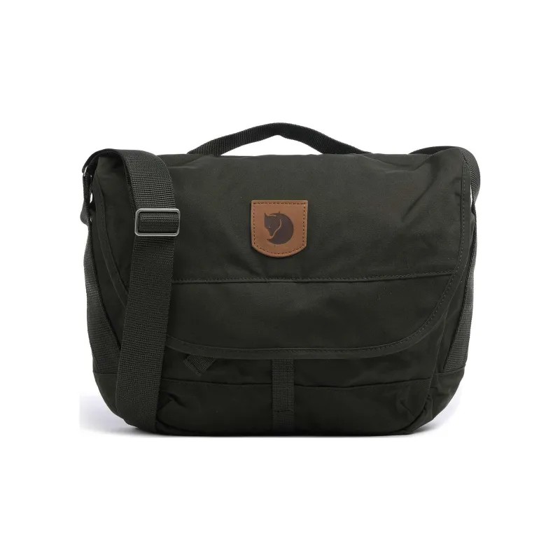 Fjallraven Denim One Shoulder Handbag Unisex Dark Green-0