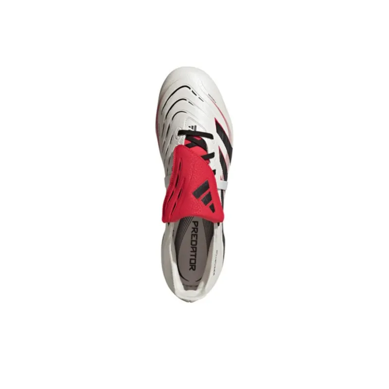 Adidas Predator League Fold Over Tongue FG/MG Off White Core Black Pure Ruby-2