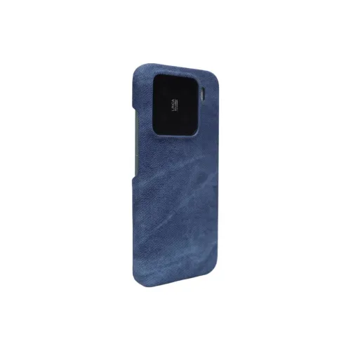 TXBX Leather Material Vintage Niche Denim Pattern Phone Case Compatibility With Xiaomi 15/15 Pro/14/14 Pro/13/13 Pro
