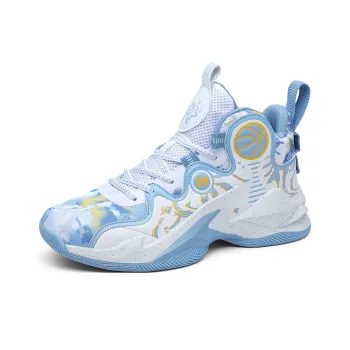 SOURCE Cushioning Anti Slip Wear Resistant Balance Impact Resistant Mid Top Basketball Shoes Unisex