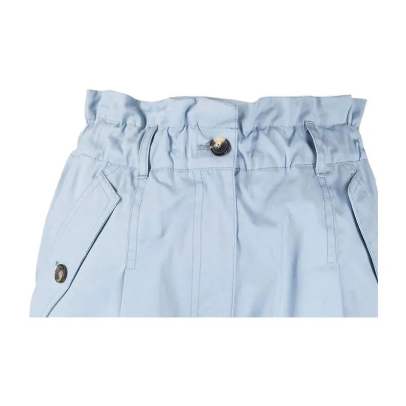 KENZO High Waist Elastic Waist Shorts-3