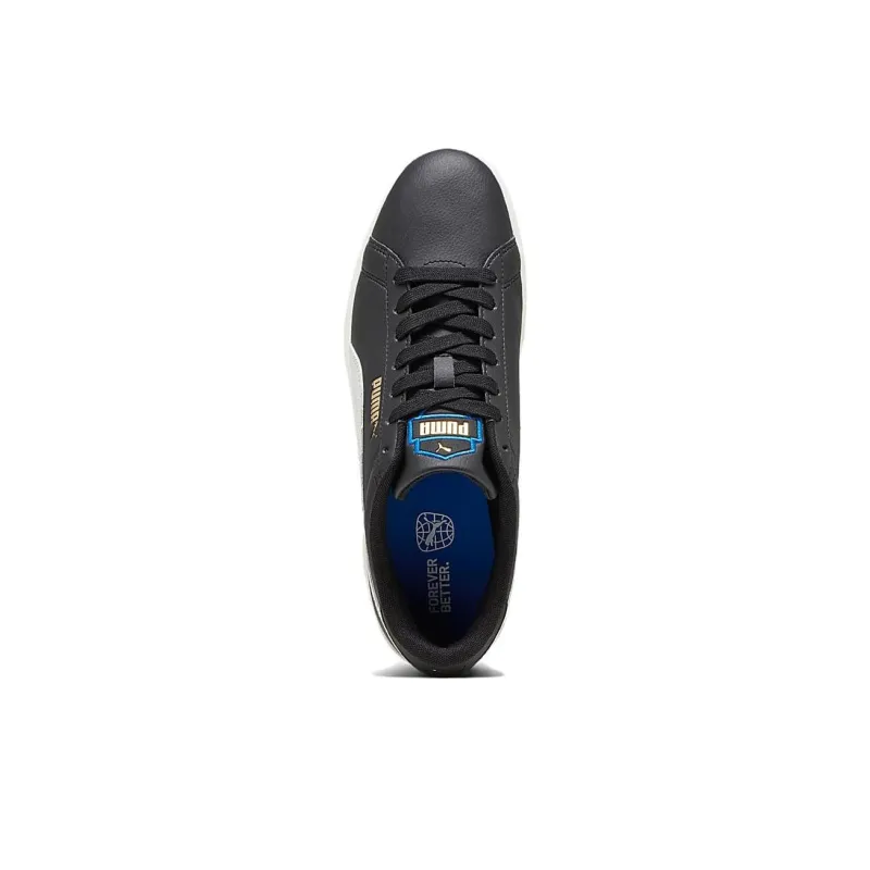 PUMA Smash 3.0 Anti Slip Wear Resistant Low Top Skateboard Shoes Unisex Black-3