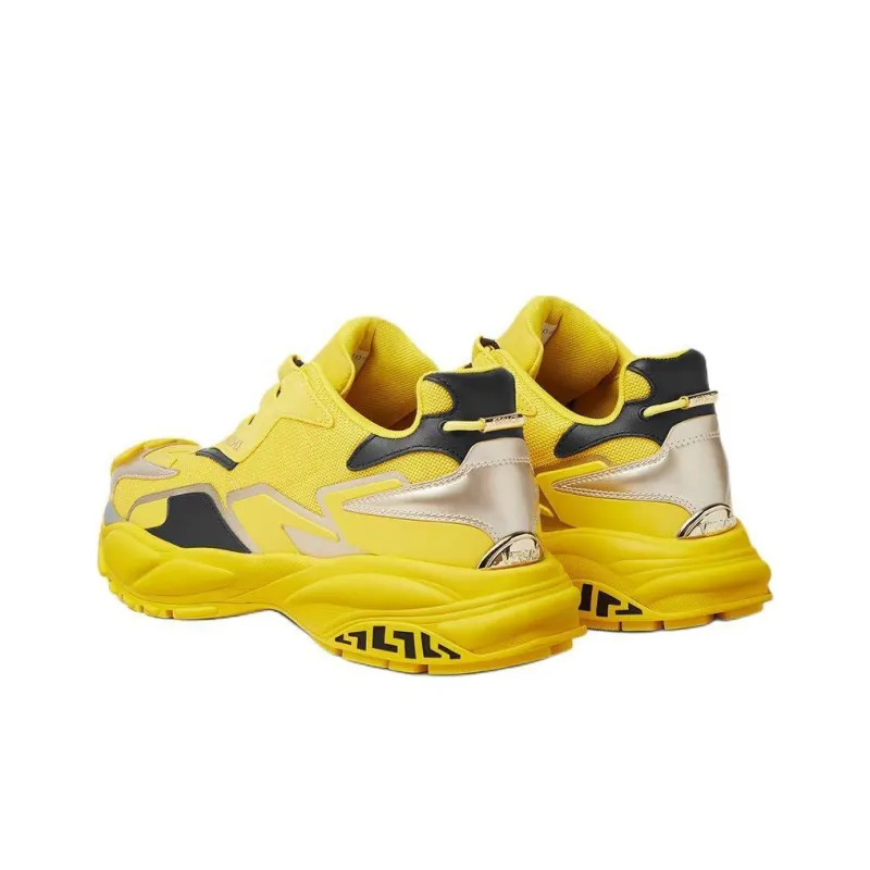 VERSACE MERCURY M_VS_04 Low Top Casual Shoes Men's Yellow-3