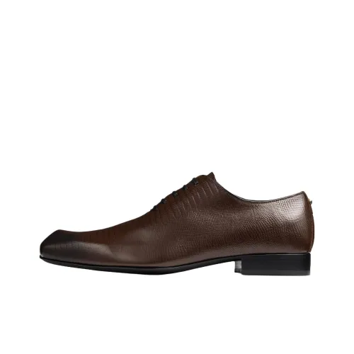 Jimmy Choo Prism Diamond Dress Shoes Men's Brown