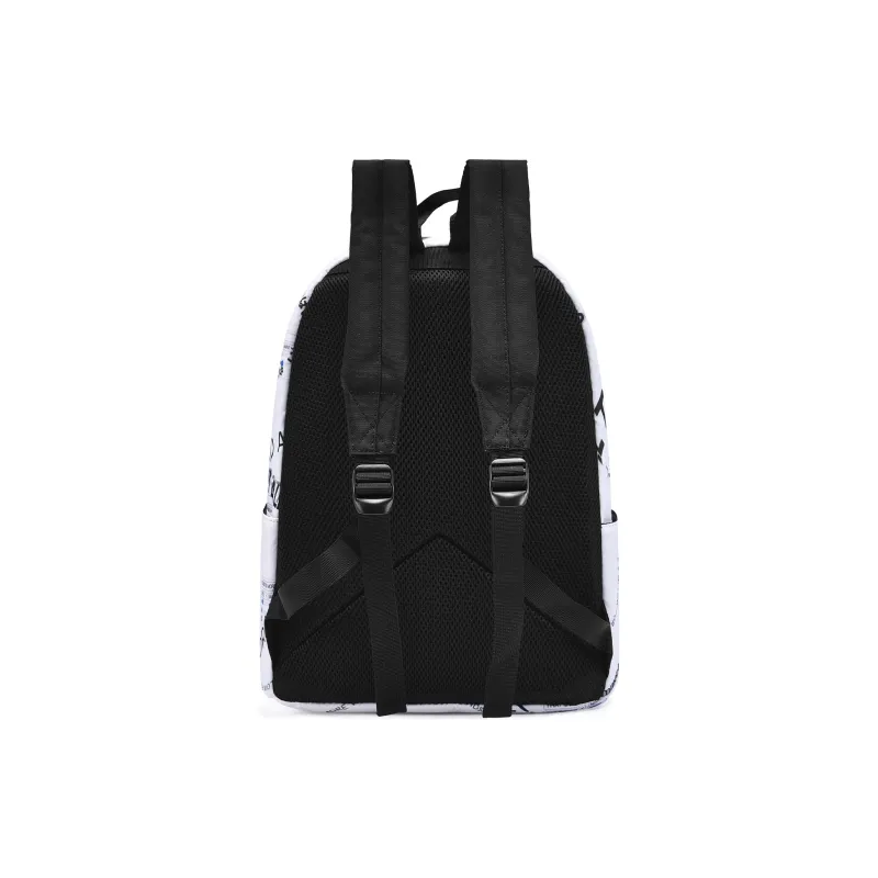 Soundbyte Polyester Students Backpack Regular Unisex White-11