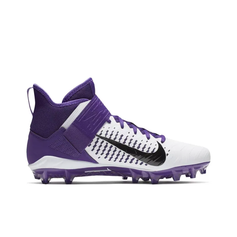 Nike Alpha Menace Pro 2 Mid White Court Purple-2