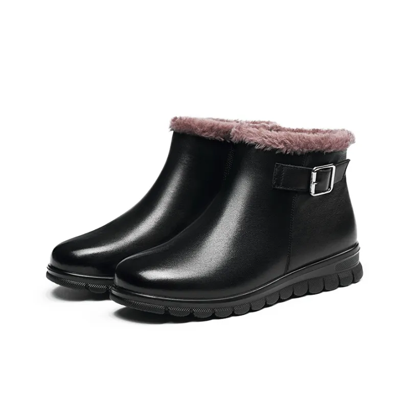 AOKANG Ankle Boots Women's Black-2