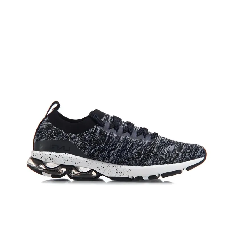 LiNing Half Air Cushion Running Shoes Women's Black Gray-1