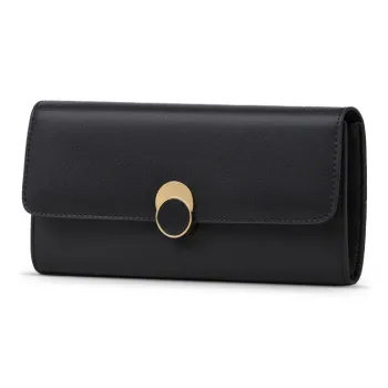MILLIE'S Composite Material Clutch Coin Purse Card Holder Wallet Regular Women's Black