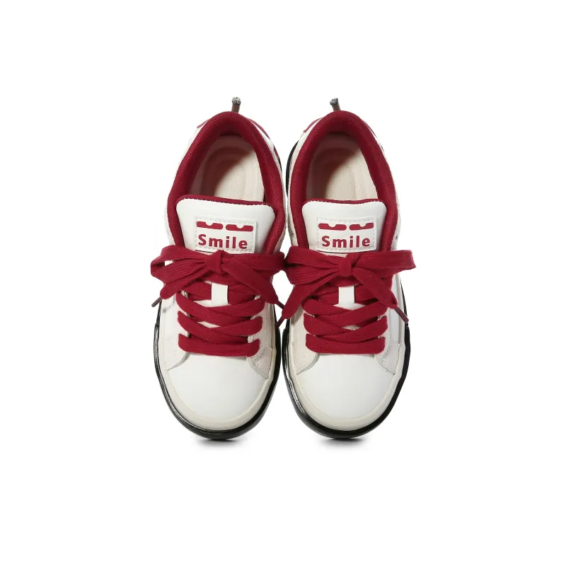 Lovely You Warm Wear-Resistant Lightweight Low-Top Skateboard Shoes Women's-3