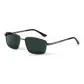 Gunmetal Frame with Polarized Green Lens