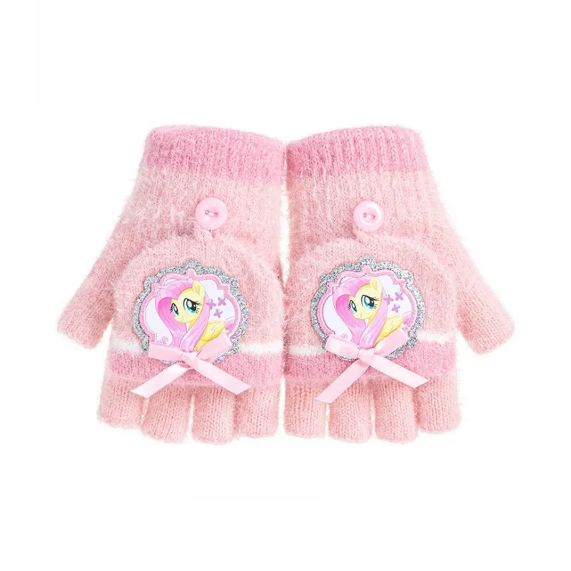 PinkyPinky Polyamide Knit Gloves Kids'-16