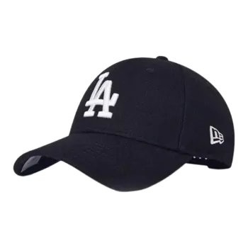 New Era Sheep Wool Polyester Acrylic Polyamide Fibers Cotton Baseball Caps Unisex Navy Blue
