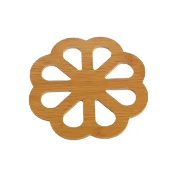 JOYTOUR Cork Wooden Cartoon Heat Resistant Placemat Slip Resistant Stove Mat Creative Cute Tea Cup Mat Coaster