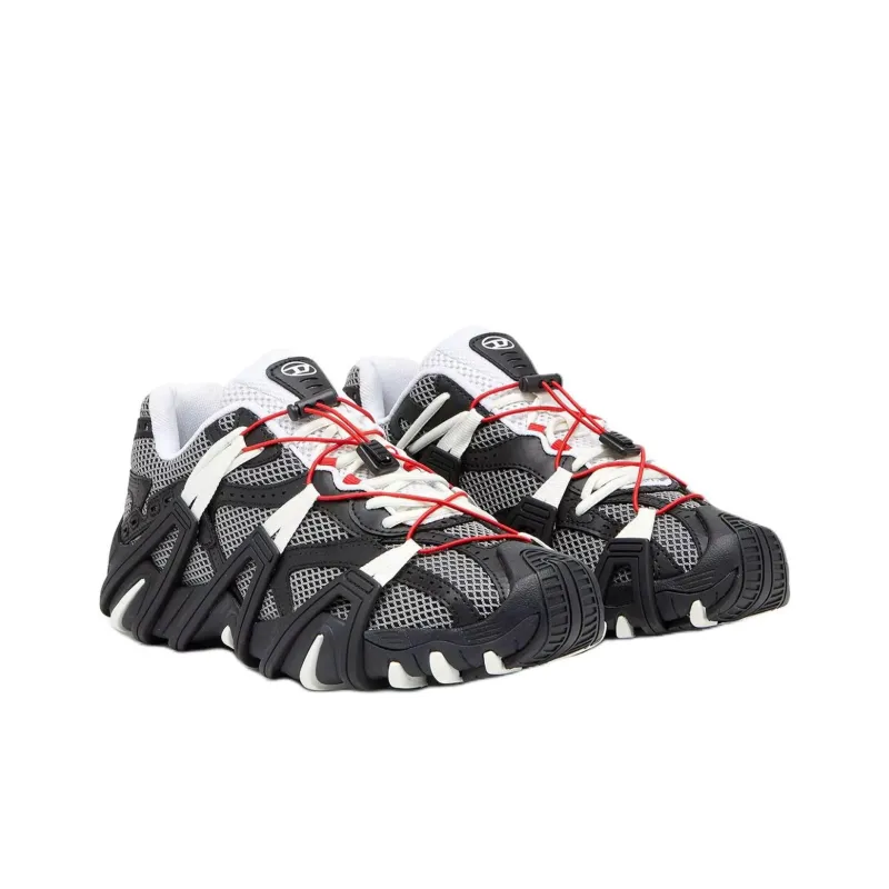 DIESEL S-Prototype Low-Top Casual Shoes Men's Black-2