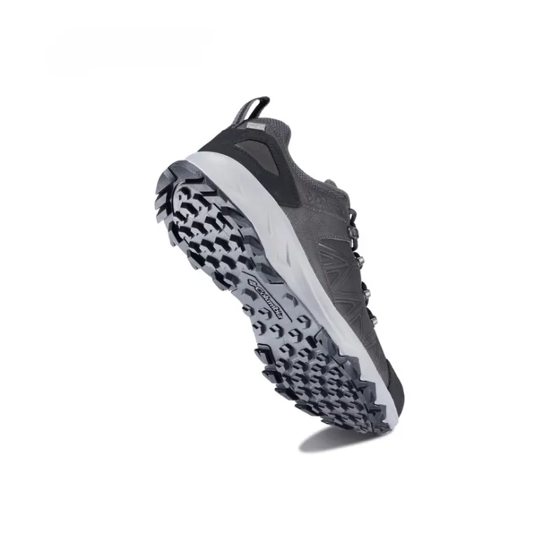 Columbia Peakfreak 2 Cushioned Wear Resistant Water Resistant Support Low Top Trekking Shoes Men's Gray-3