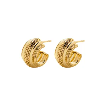 Monica Vinader Small Heirloom Hoop Earrings