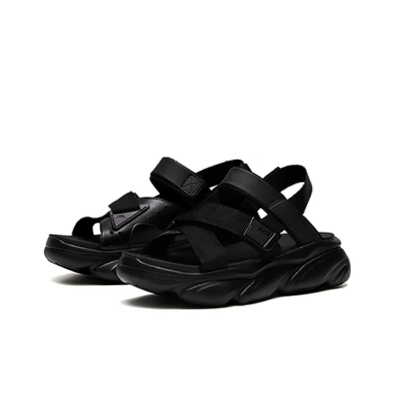 Anta Life Collection Beach Sandals Women's Black-0