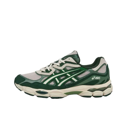 Asics GEL NYC Wear resistant And Lightweight Low Top Running Shoes Unisex Green