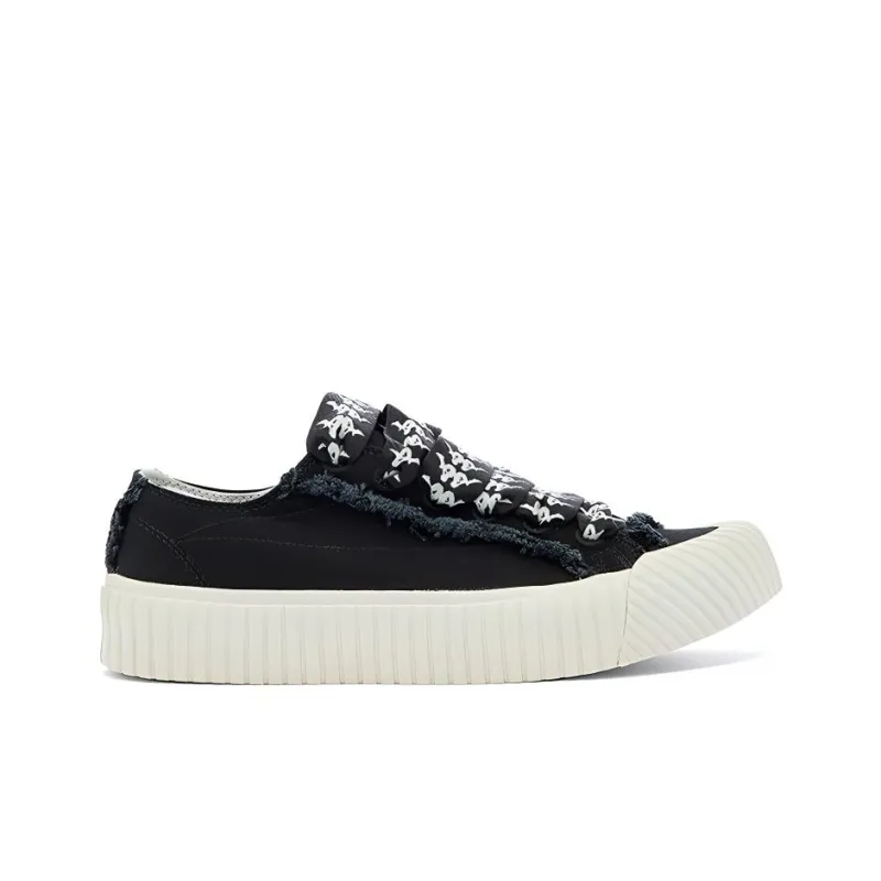 Kappa Low Top Skateboard Shoes Unisex Black-1