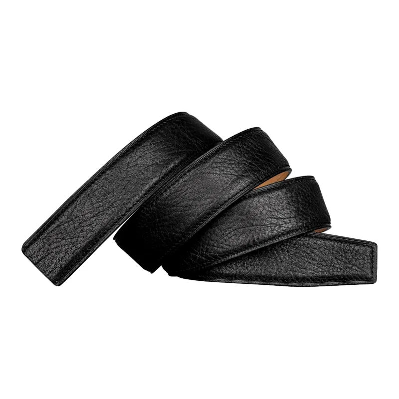 CATELLES Textured Horse Leather Headless Belt Men's 3.4cm/3.8cm-2