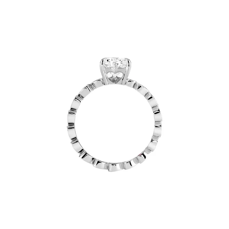 FRED White Diamonds Rings Women's Silver-1