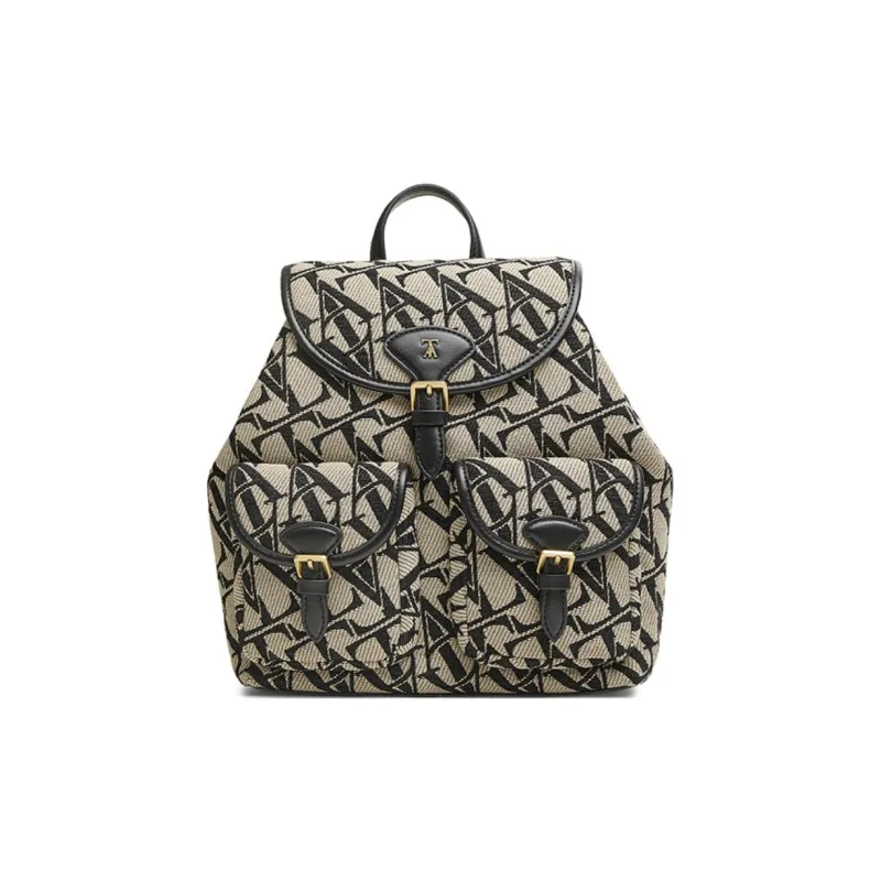 Tata Fabric Backpack Medium Size Women's-0