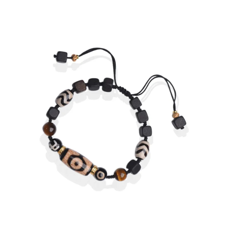 JIACUIYUN Tiger's Eye Stone Bracelets Unisex-0