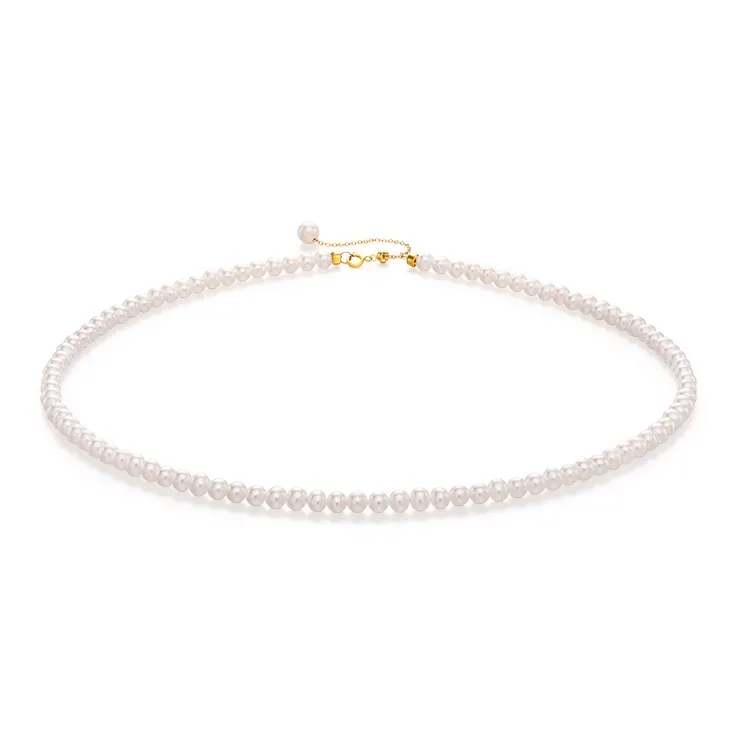 JINLIUFUJIXIANG Freshwater Pearl Necklaces Women's-3