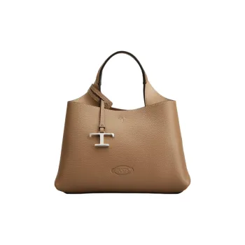 TOD'S Logo Embossed Mini Crossbody Bag
