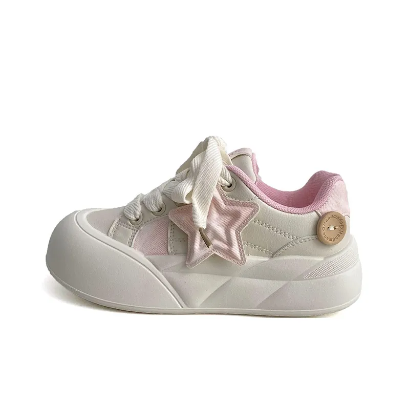 Than Than Me Anti-Slip And Wear-Resistant Breathable Low-Top Skateboard Shoes Women's-5