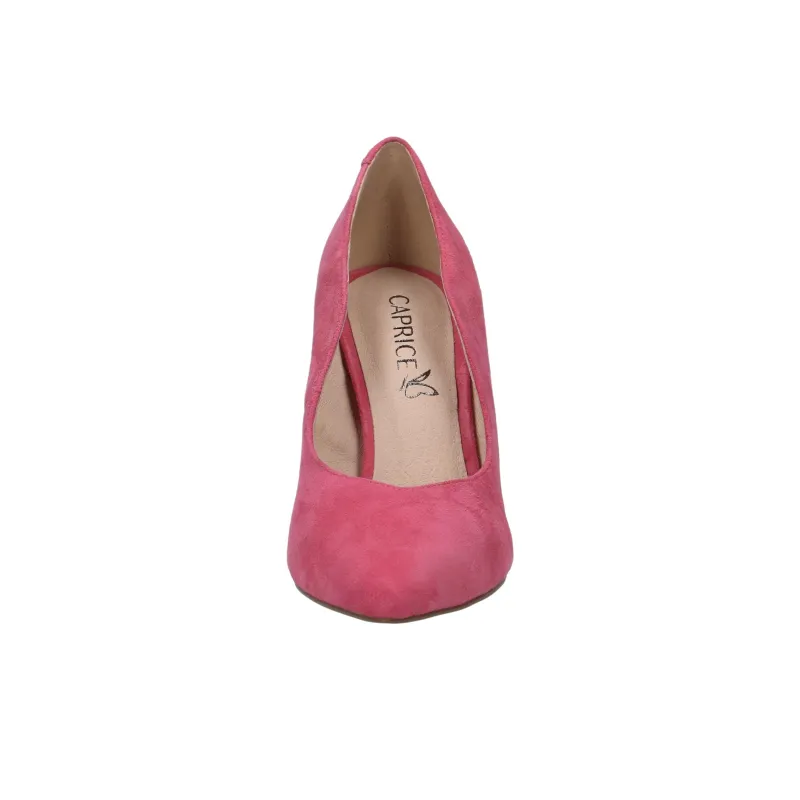 CAPRICE Effi Slim Heel High Heels 8.5cm Women's Rose Red-4