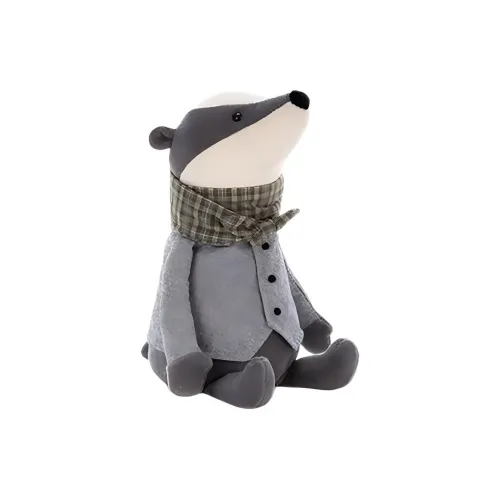 JELLYCAT Forest Animal Collection Badger Dolls Plush Doll 23cm Height
