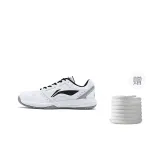 White Black+White Shoelace