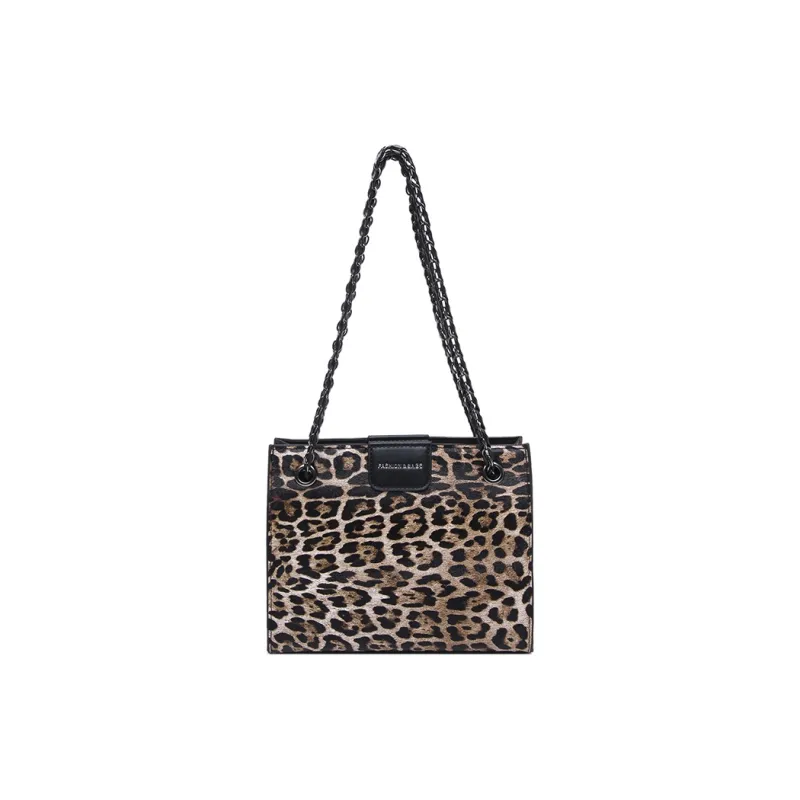 Yalu PU Shoulder Bag Regular Women's Black/Yellow/Coffee/White-3