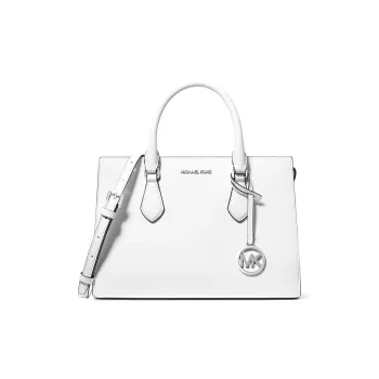 MICHAEL KORS Sheila Medium Faux Saffiano Leather Satchel