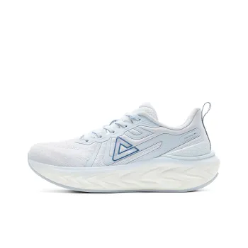 PEAK Attitude 7.0 Cushioning Anti Slip And Wear Resistant Low Top Casual Running Shoes Women's White Blue