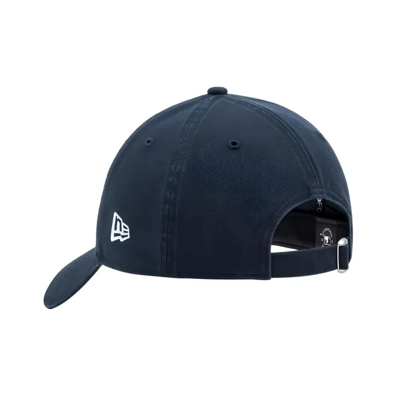 New Era Cotton Baseball Caps Unisex Navy Blue-2
