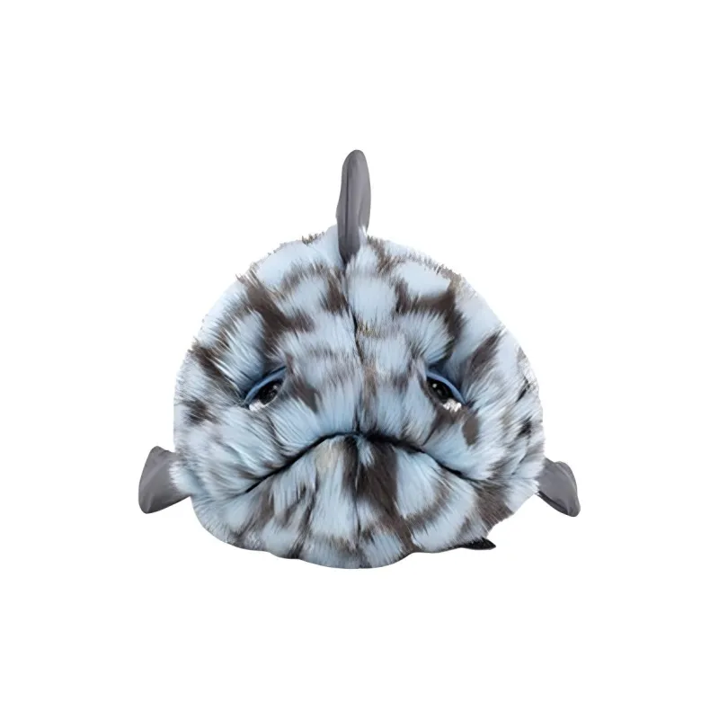 JELLYCAT Grumpy Blue Fish Plush Toy-3