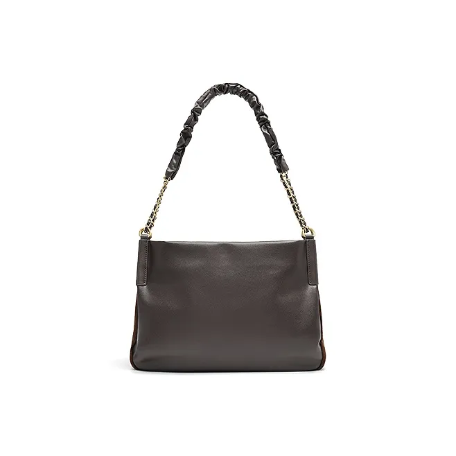 VALUNCICA EUROPHAM Cow Leather Tote Bag, Shopping Bag, Commute Bag, Underarm Bag, Shoulder Bag Regular Women's Caramel-5