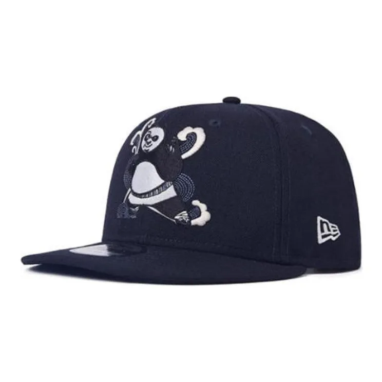 New Era Sheep Wool, Polyester, Cotton Baseball Caps Unisex Navy Blue-0