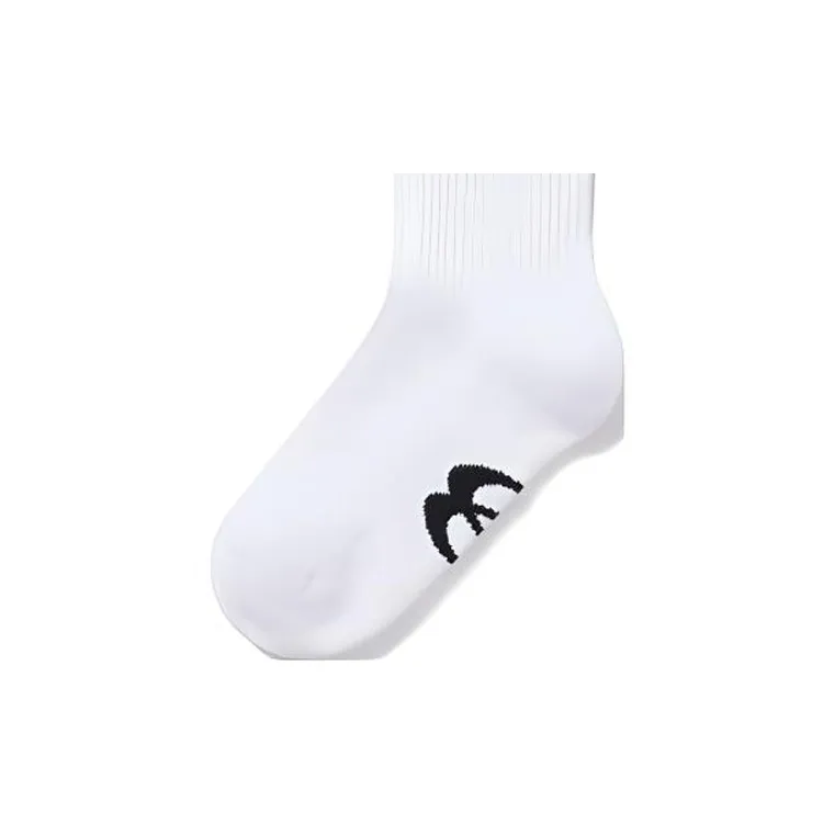 Balenciaga Crew Socks Regular Fit Men's 1 Pack White-2