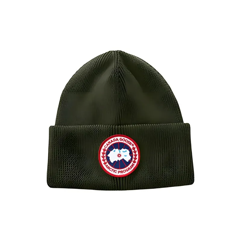 Canada Goose Arctic Logo Patch Knitted Beanie-3
