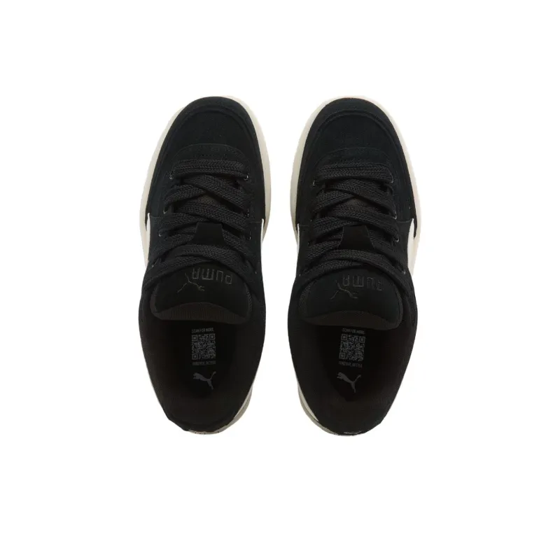 PUMA Anti Slip Wear Resistant Low Top Skateboard Shoes Unisex Black-3